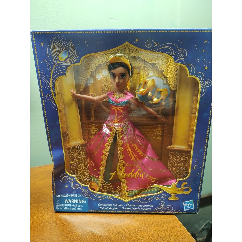 2018 Disney Hasbro Jasmine Doll from Aladdin NIB 11" tall